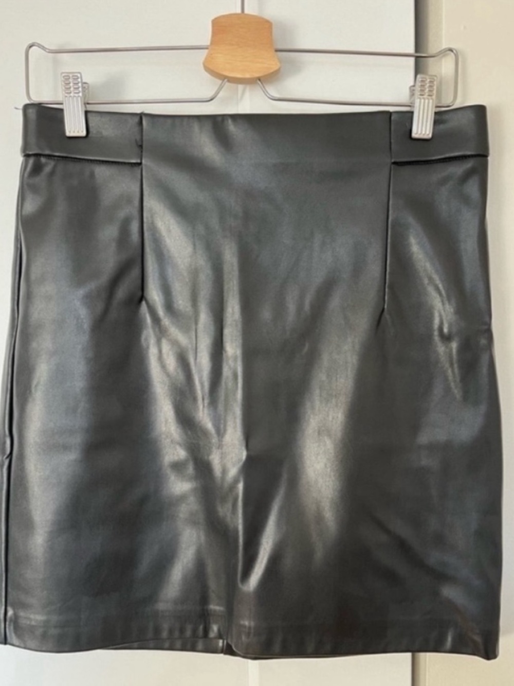 Dynamite Faux Leather Mini Skirt